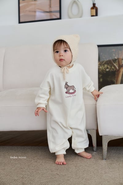 bebe nine16 (55cm-75cm) 3色小驢印花連身衣9