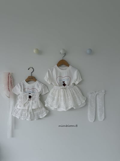 Bloom.b24｜(55cm-118cm) 蕾絲褲裙8