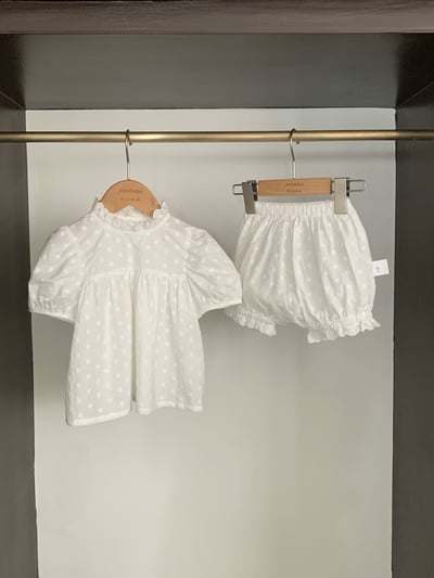 JE40｜(80-120cm) 刺繡小花套裝25