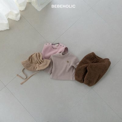 Bebe holic41｜(3m-18m) 微笑中領素面上衣13