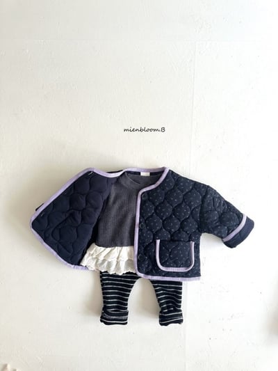 Bloom.b35｜(0m-24m) 條紋內搭緊身褲5