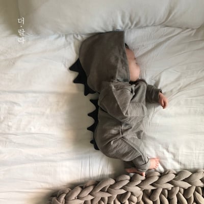 thelala01｜(0-18m) 小恐龍連身衣7