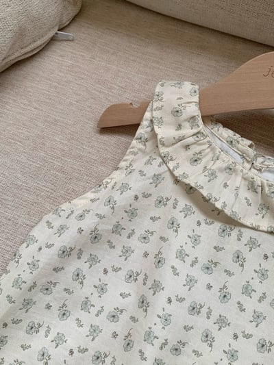 JE44｜(73-120cm) 碎花荷葉背心長褲套裝22