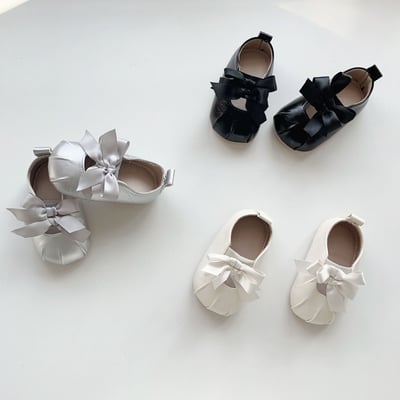 蝴蝶結緞帶學步鞋5