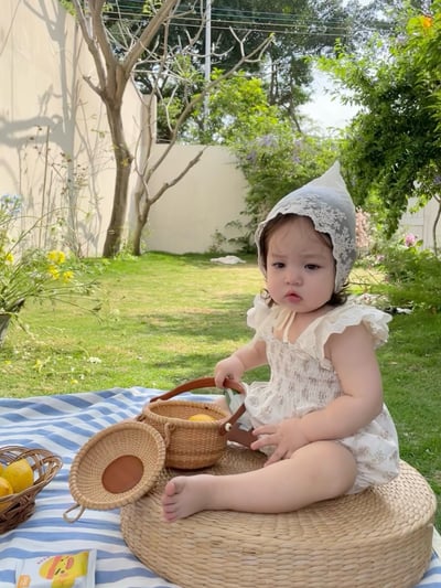 JE35｜(66-130cm) 抓皺碎花包屁衣/洋裝22