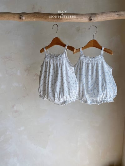 Mon petit06｜(66-90cm) 蝴蝶結細肩包屁衣3