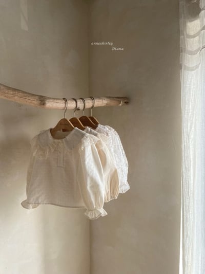 Anne Shirley18｜(1y-5y) 2色蕾絲翻領上衣3