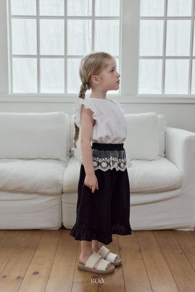 ROA21｜(6m-18m) 2色荷葉袖無袖上衣19