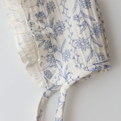 LEMONADE19｜(55cm-85cm) 2色翻領碎花包屁衣22