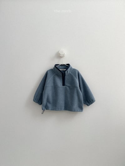 Mi05｜(70-110)    立領絨毛拼色拉鍊上衣5