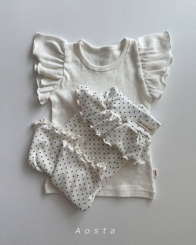 AOSTA53｜(6m-5y) 3款荷葉裙邊木耳褲9