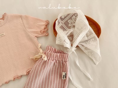 Valubebe 56｜(65-90cm) 木耳邊小標上衣5