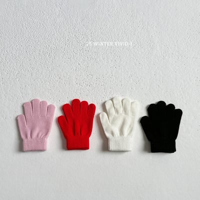 vivid118｜(free) 素面保暖手套3