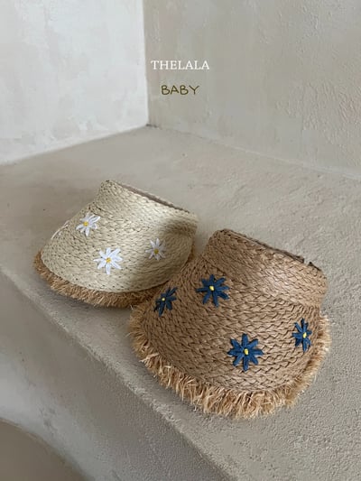 thelala04｜ (free/mom) 夏季雛菊遮陽帽13