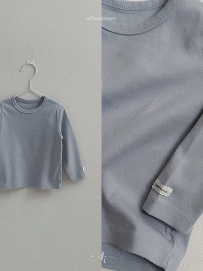 Atomeme37｜(70-110) 素面小標上衣10