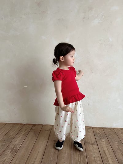 Azalea04｜(60-118cm) 櫻桃彈性褲14