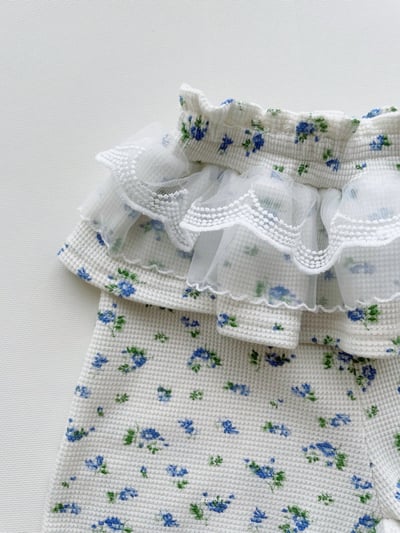 Azalea22｜(85-125cm) 小碎花餅蕾絲褲3