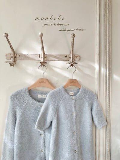 MONBEBE48｜(3m-24m) 暖棉刷毛連身衣8