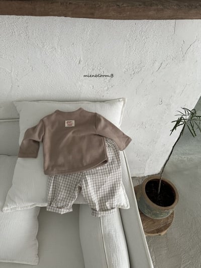 Bloom.b16｜(0m-18m) 棉質側開扣上衣6