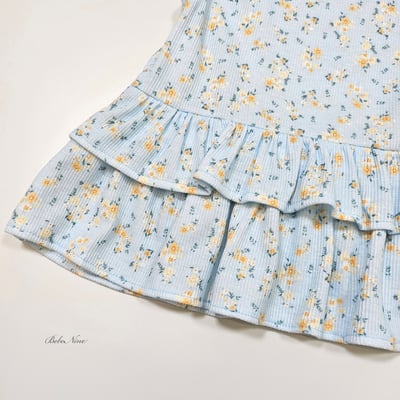 bebe nine04  (6m-24m) 2色碎花蛋糕裙包屁服6