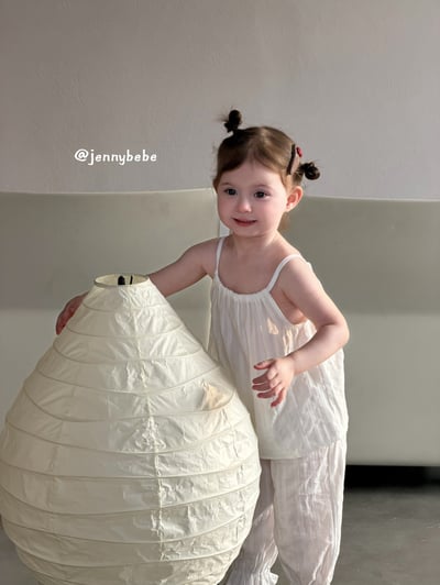 JE733｜(80-110cm) 細肩抽繩壓紋套裝8