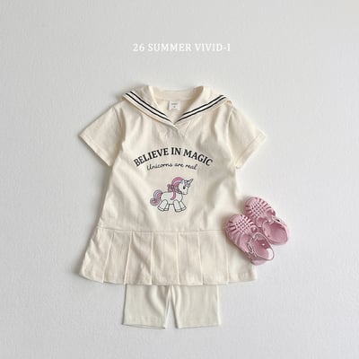 vivid30｜(78cm-125cm) 3款彩虹小馬水手連身裙11