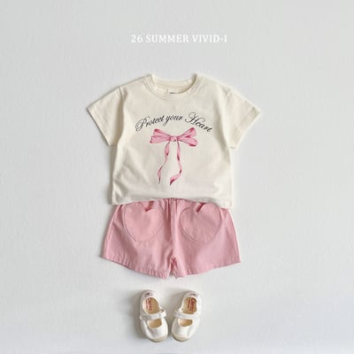 vivid26｜(78cm-125cm) 4款蝴蝶結喇叭褲套裝10