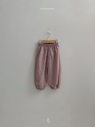 Atomeme38｜(70-110) 素面縮口褲4