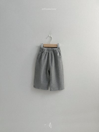 Atomeme38｜(70-110) 華夫格直筒長褲4