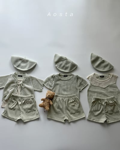 AOSTA30｜(1y-5y) 2款針織荷葉邊上衣10