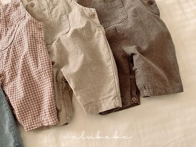 Valubebe80｜(65-80) 吊帶包屁扣長褲9