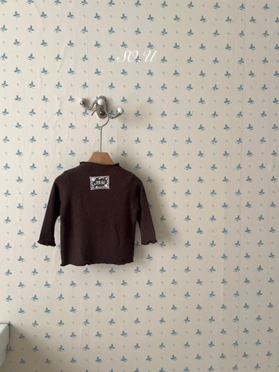 S0.U13｜(12m-M)  素色木耳邊上衣4