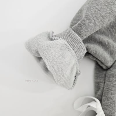 bebe nine34 (65cm-115cm) 2色撞色荷葉摺邊洋裝12