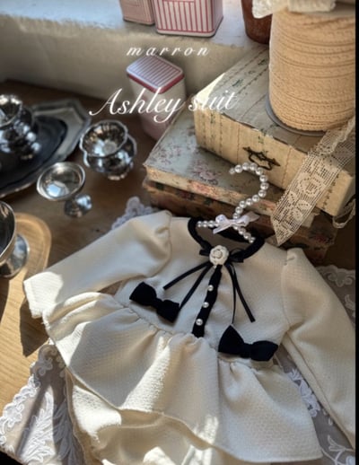 Marron46｜(free) 小花緞帶胸針17