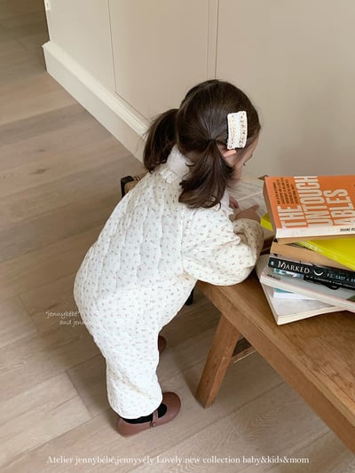 JE 620｜(73-100cm)  小碎花連身服9