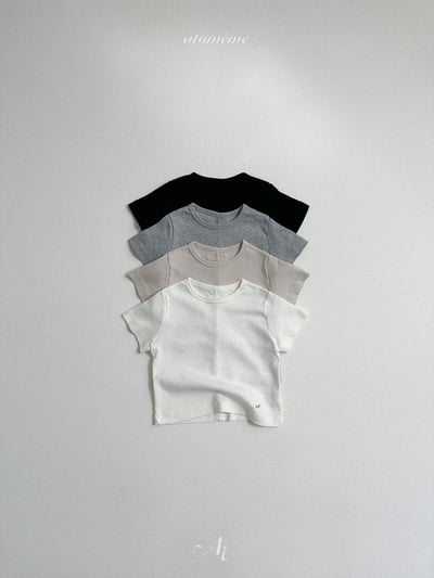 Atomeme04｜(70-110) 素面壓線上衣10