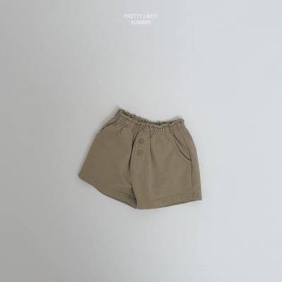 Lindo20｜(80-125) 鈕扣棉質短褲6