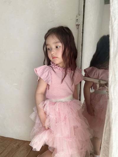 Azalea12｜(85-112cm) 蕾絲花長裙11