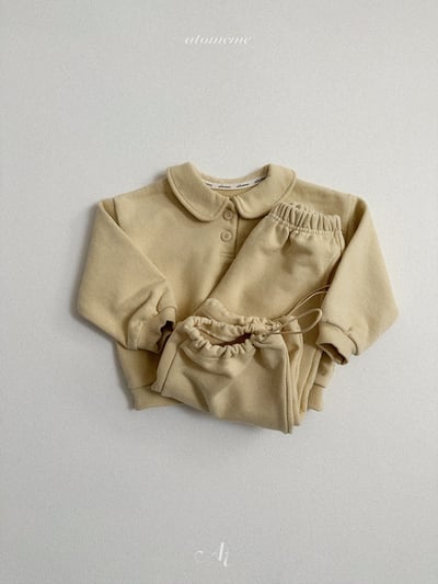 Atomeme14｜(70-110) 春日抽繩休閒長褲10