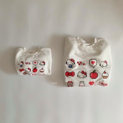 Fondue 14｜(Free)  奶瓶Hello Kitty上衣2