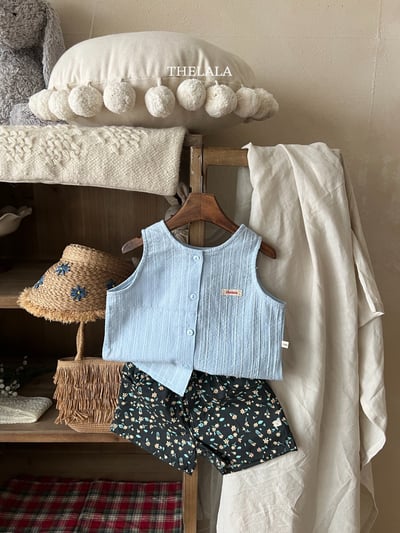 thelala25｜ (70-115) 印花排扣背心4