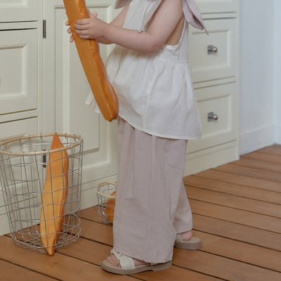 bebe nine24  (65cm-115cm) 3色休閒寬鬆褲15