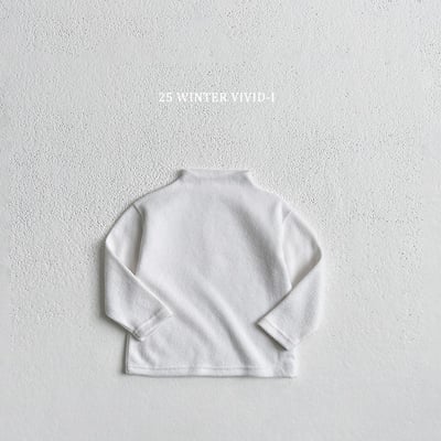 vivid79｜(78cm-125cm) 素面立領上衣4