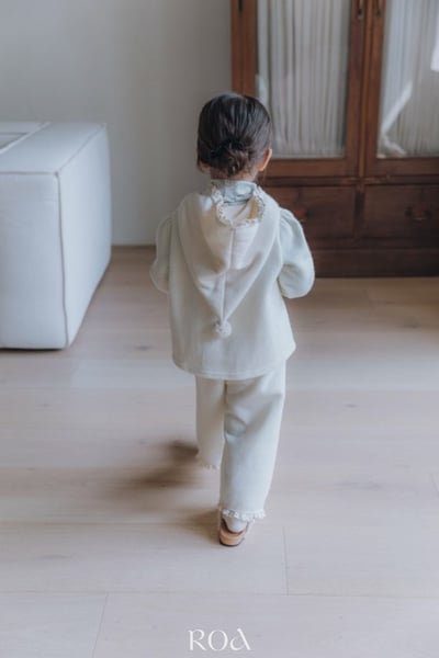 ROA17｜(80cm-120cm) 2色素色連身帽套裝10