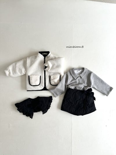 Bloom.b23｜(0m-24m/85cm-125cm) 簡約有領上衣10