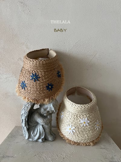 thelala04｜ (free/mom) 夏季雛菊遮陽帽8