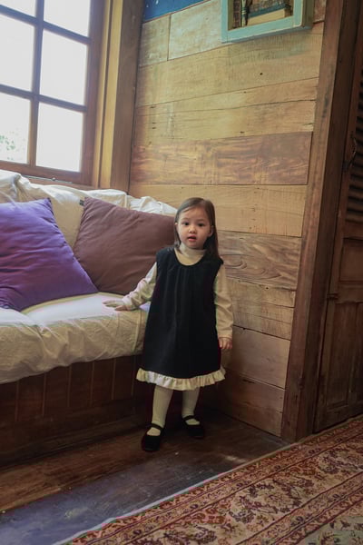 onu 23｜(70cm-115cm) 荷葉邊背心洋裝11