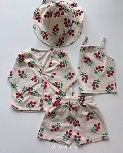 AOSTA24｜(6m-5y) 2款亞麻細肩小可愛12