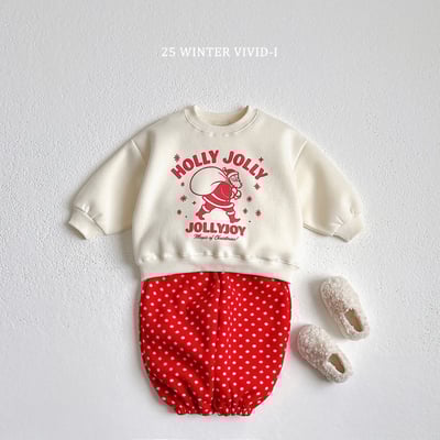 vivid01｜(78cm-125cm) 磨毛印花縮口褲9