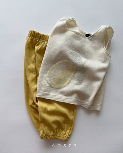 AOSTA18｜(6m-5y) 8款涼爽鬆緊束腳褲8